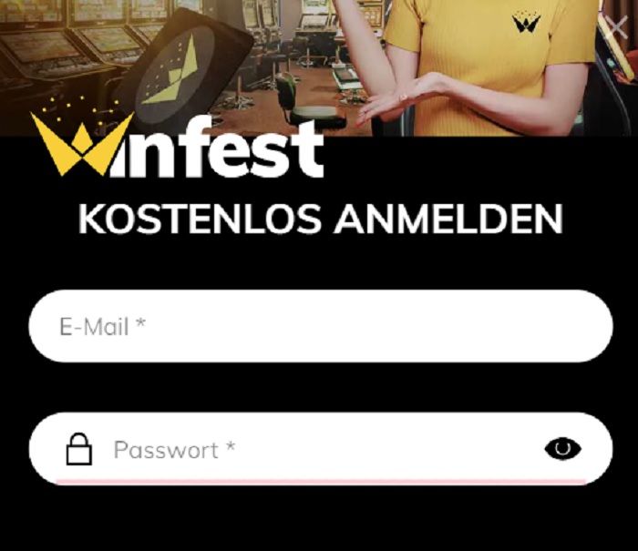 Registrierung bei Winfest