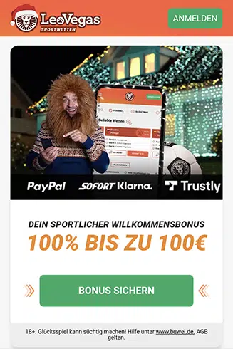 LeoVegas Sportwetten Bonus